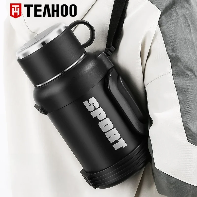 Hydro Flask Insulated Kettle Stainless Steel Water Bottle Outdoor Car Travel Kettle Hot Water Bottle Insulated Water Cup Thermos