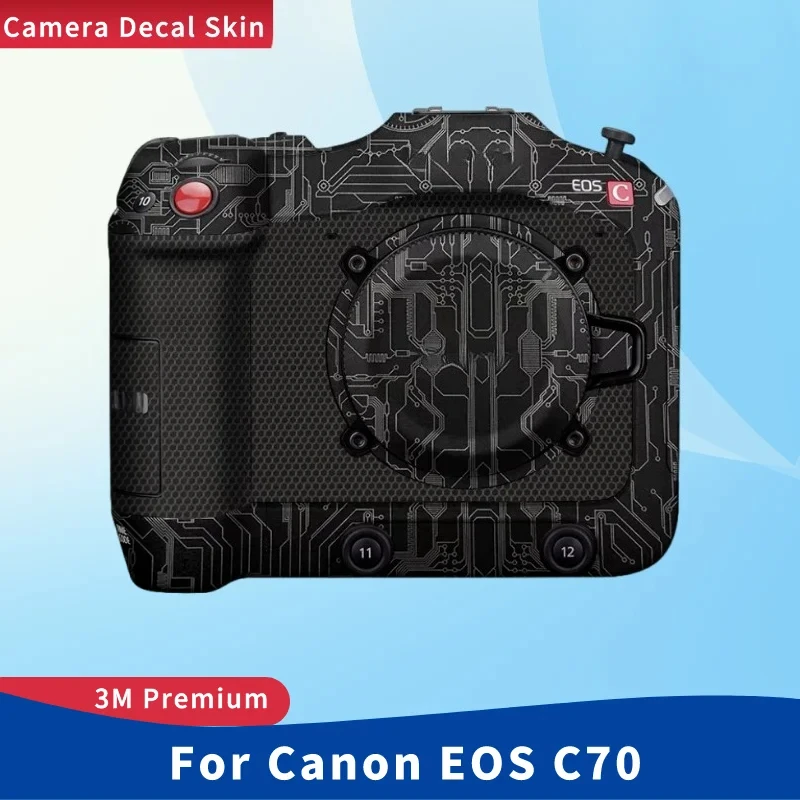 

Защитная пленка-наклейка C70 для камеры Canon EOS C70, предотвращающая царапины