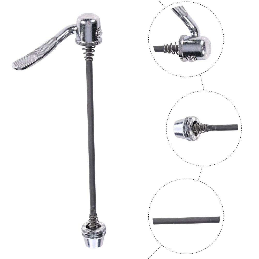 

Quick Release Rod For Road Mountain Bike Rear Wheel Steel Skewer Dismantle Tool Axle Replacement Bike Accessory Cycling Skewers