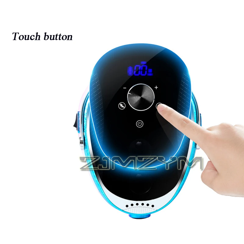 Eis Farbverlauf Nagellack Maschine 35000 U/min wiederauf ladbare geräuscharme bürstenlose Polier nagels chärfer