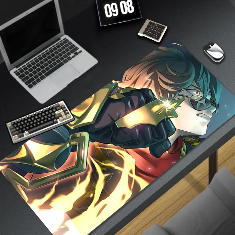 

Portable Zenless Zone Zero Lighter Mouse Pad Office PC Gaming Non-slip Desk Mat Computer Keyboard Pad Desk Mats Mousepad