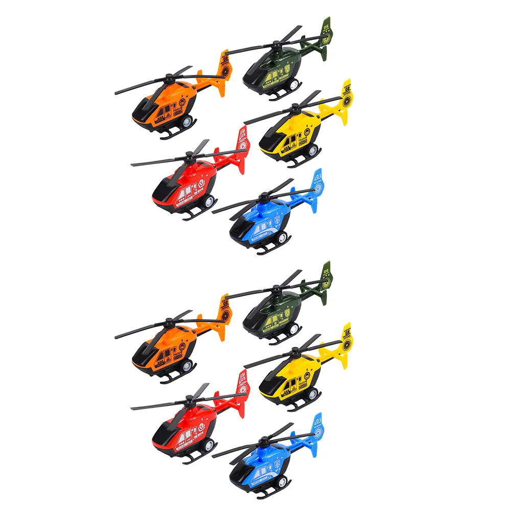 

10Pcs Exquisite Flying Helicopter Playthings Kids Relaxation Direction Sense Enhancement Sturdy Propeller Design