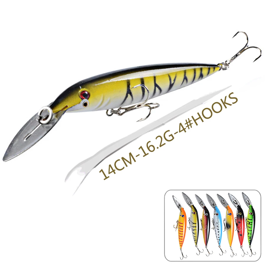 1pcs Sinking Jerkbait Minnow Crankbait Fishing Lures Bass Carkbait Hard Bait Artificial Wobblers For Pike Trolling Carp Swimbait