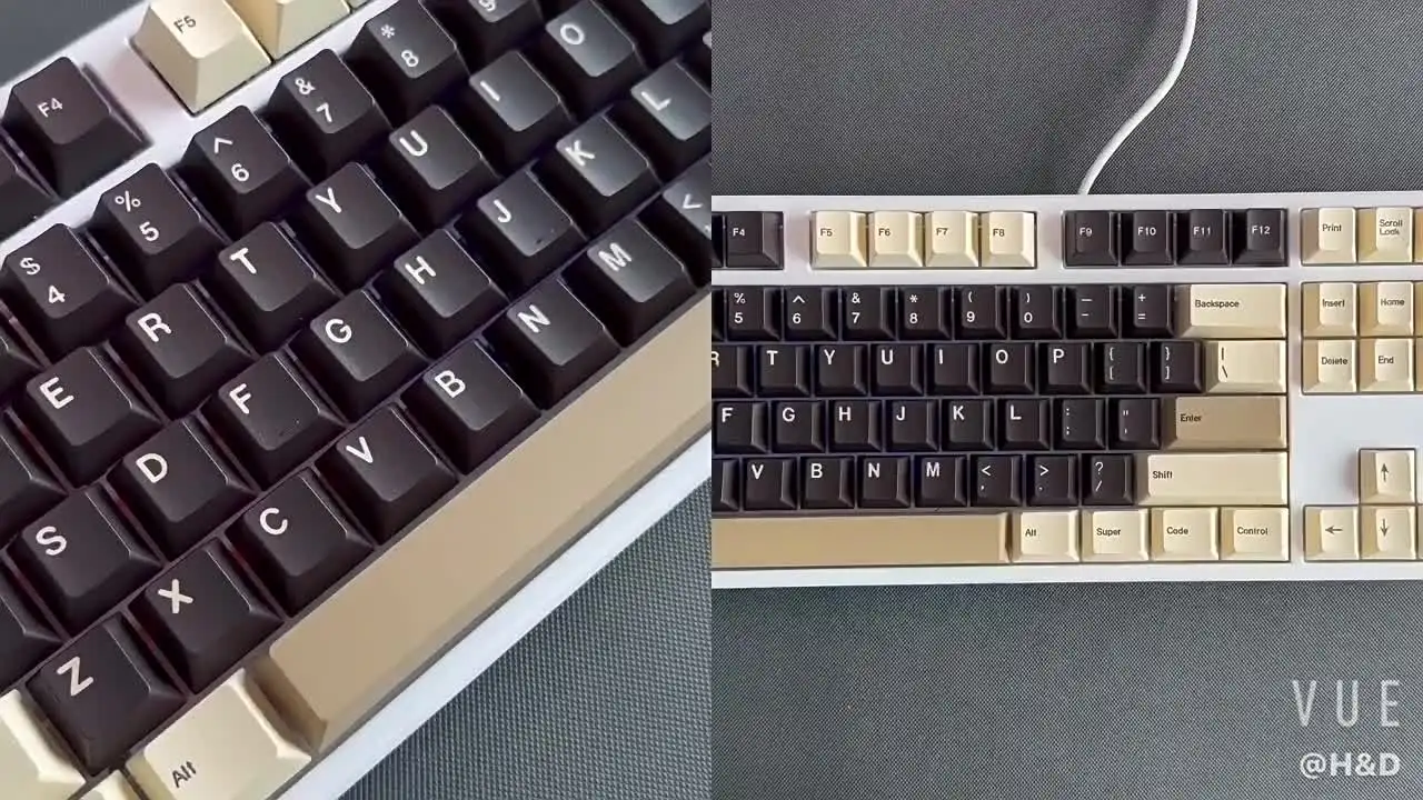 Milkywayバリスタキーキャップ、5面、昇華型、チェリープロファイル