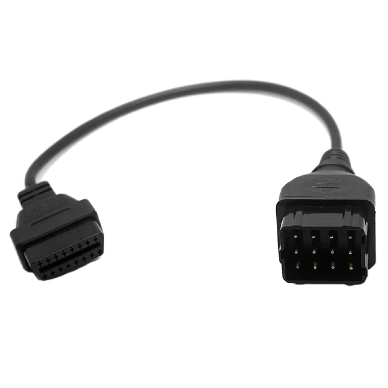 Diagnostische Kabel Obd2 Connector 12 Pin Naar 16 Pin Adapter Auto Accessoires Uitbreiding Voor Renault