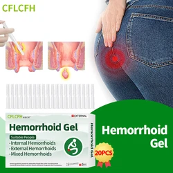 Hemorrhoids Treatment Gel Anal Fissure Swell Bleed Herbal Medicine External Intemal Hemorrhoid Removal Medical Piles Pain Cure