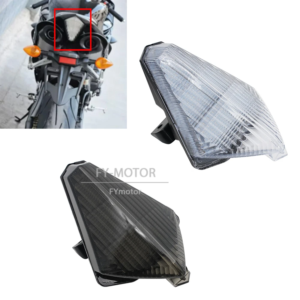 

Motorcycle Accessories Rear Tail Light Brake Turn Signals Integrated LED Light Fit For Yamaha YZF R1 2007 2008