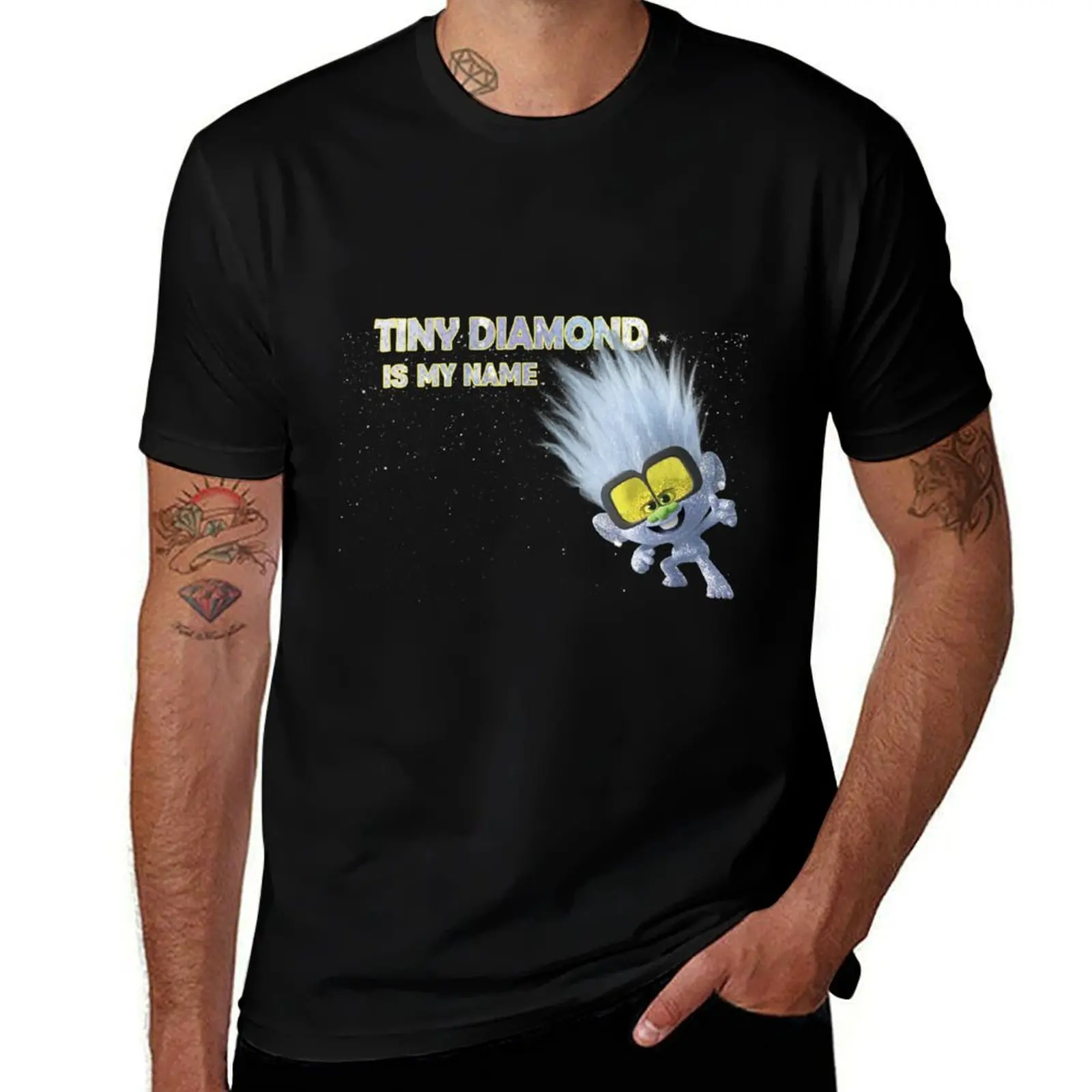 Tiny Diamond Is My Name ,Inspired Shirt Is A Definite Party Starter, Trolls World Tour Inspired T Shirt, Vneck And Kids T-Shirt
