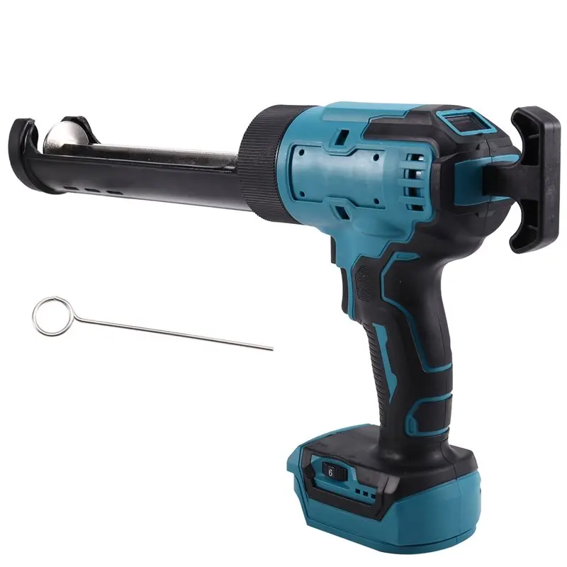 

ABKW-электрический пистолет для уплотнения Makita18v, аккумулятор, цемент, стекло, клей, герметик, инструмент, беспроводной стеклянный клей