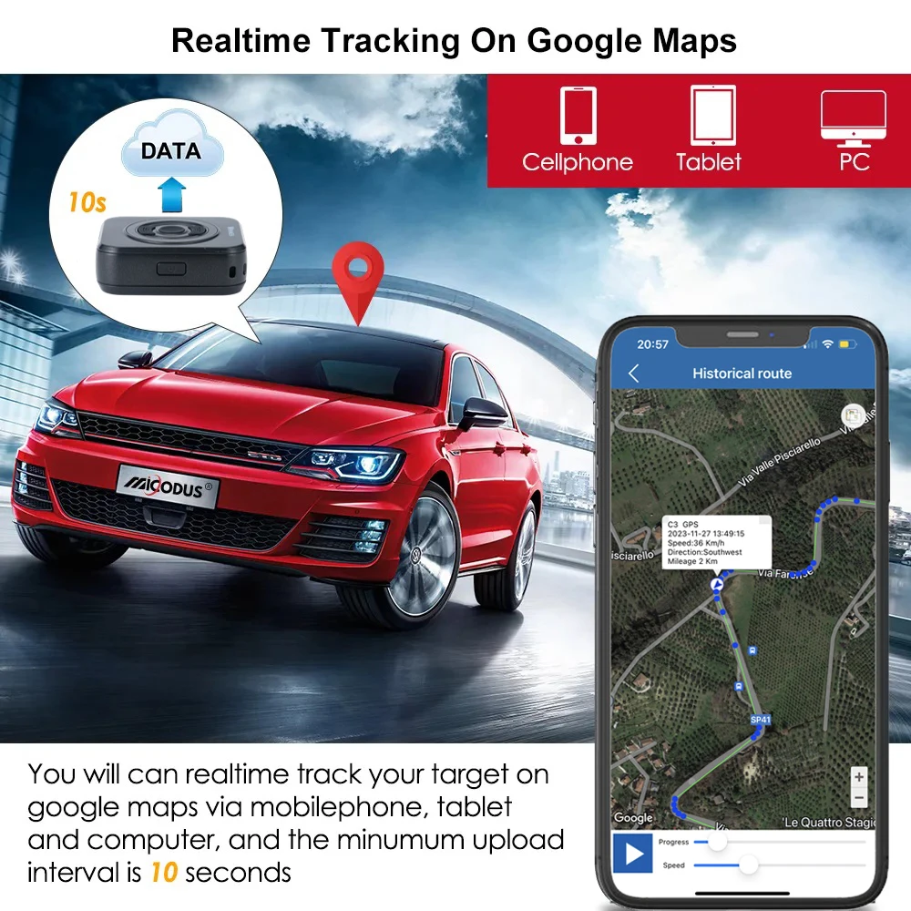 Car Tracker 4G Mini Childen GPS Tracker Personal TKSTAR 4G GPS Tracker Locator 4G Free APP Vehicle GPS PK TK905 GF07