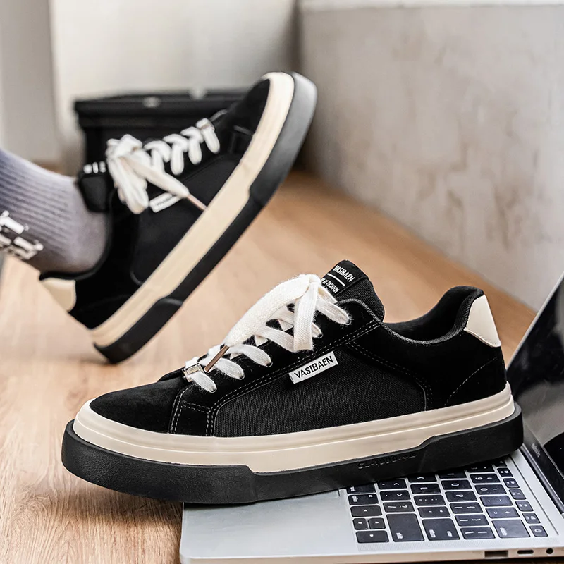 

Новинка 2023 года, вулканизированная обувь, повседневные кроссовки на платформе, винтажные спортивные мужские корейские дизайнерские туфли на плоской подошве, Harajuku, школьный теннис, высокое качество