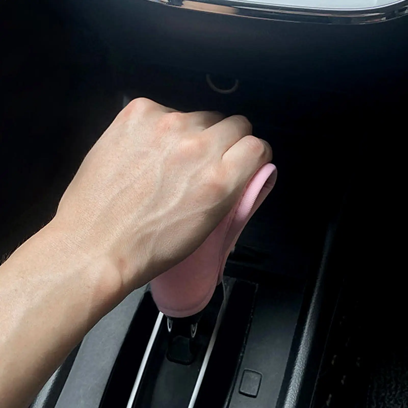 Gear Shift Knob Cover Anti-Slip Vehicle Interior Decoration Gear Shifter Knob Cover For Trucks RVs SUVs Sedans Drivers Adventure