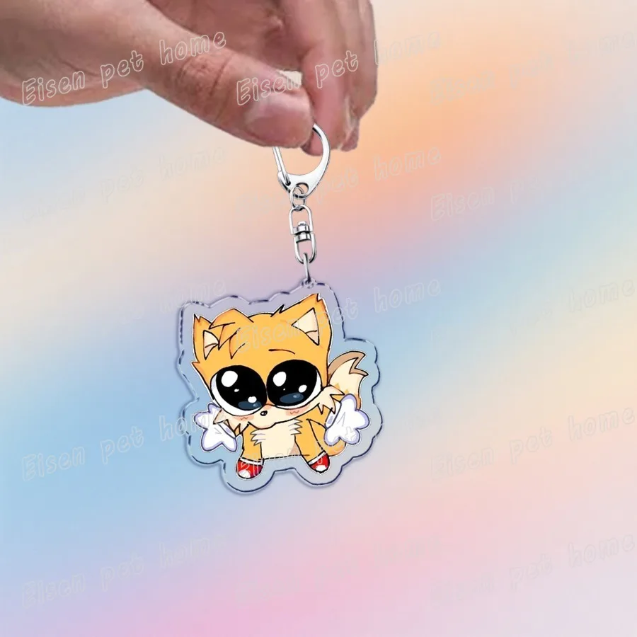 لطيف الكرتون القنفذ المفاتيح الاكسسوارات حقيبة سحر أنيمي الحيوان ميمي سلاسل المفاتيح Keyrings مجوهرات المشجعين هدية