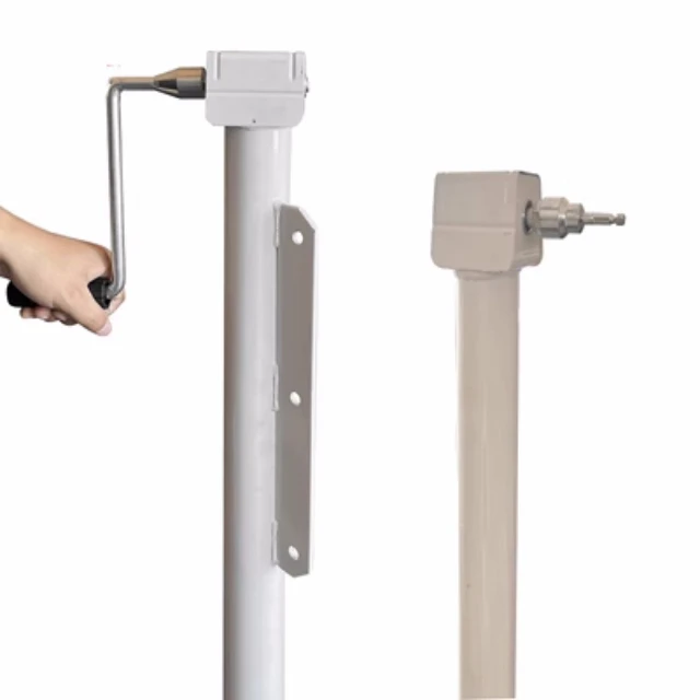 3500lbs Electric Automatic Stabilizer Lifting Car Jack for RV Caravan Camper Truck Trailer With Controller Remote