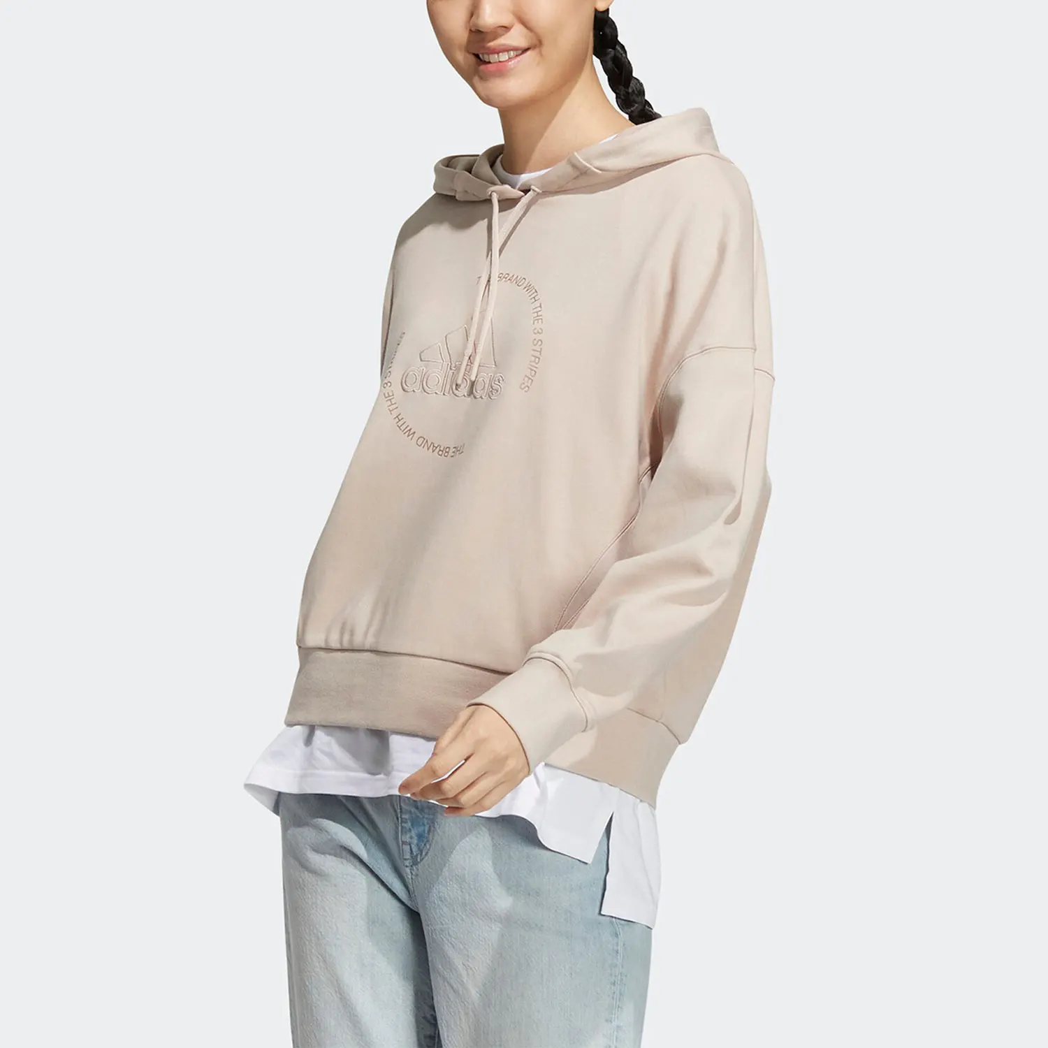 

Официальная женская толстовка с капюшоном Adidas FOC GFX HY2831