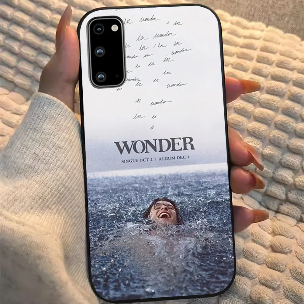 Singer S-Shawn Mendes Wonder Phone Case For Samsung Galaxy S22 S24 S23 S30 Note 20 10 Plus LITE FE ULTRA Shell