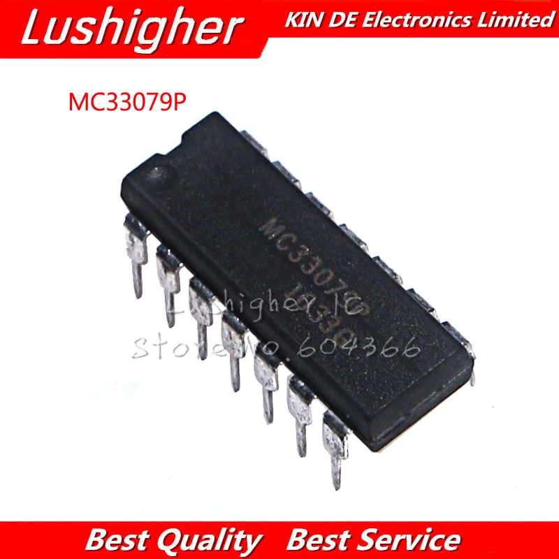 10pcs MC33079P DIP-14 MC33079 DIP