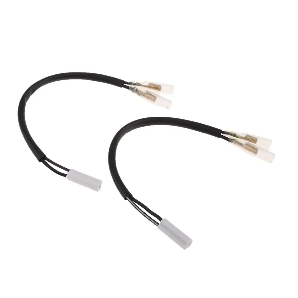 سلك مؤشر بدوره محول التوصيل موصل ، 200x8 مللي متر ، ياماها R1 R6 FZ1 FZ6 FZ6R FZ8 FZN XJ6 ، 2 قطعة #5