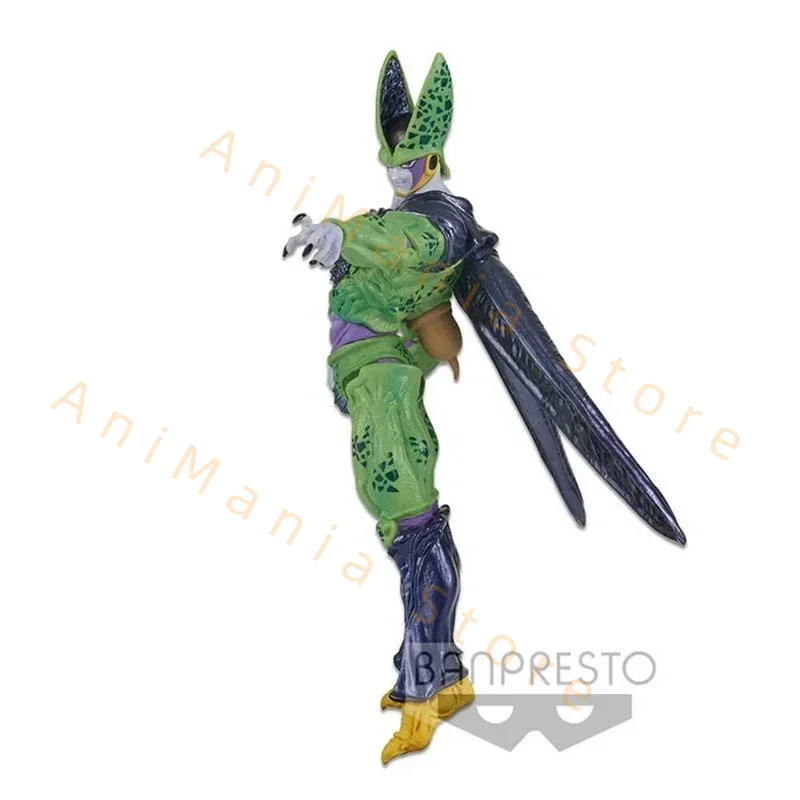 

Bandai Original Dragon BallZ Anime Figure Model BWFC Cell Action Figure Complete Body Collectible Ornaments Toys for Kids Gift