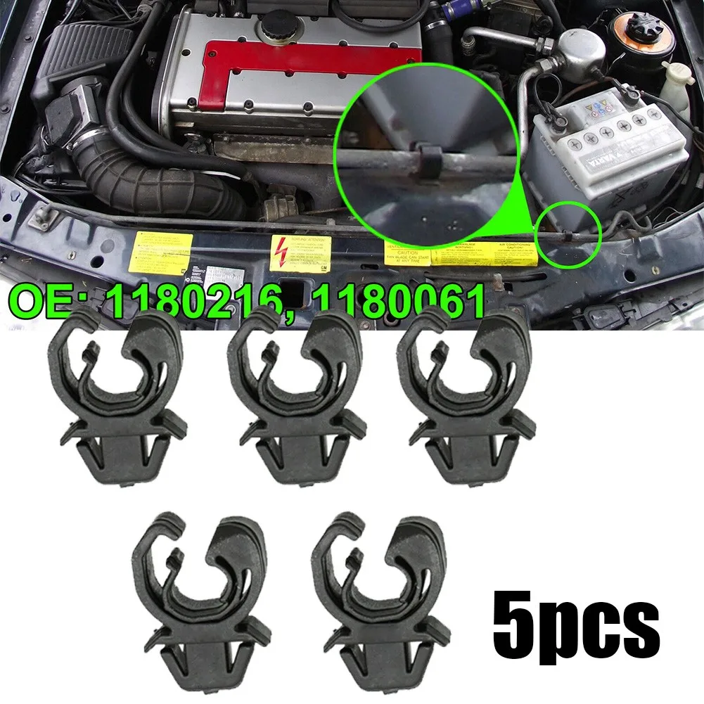 5x Hood Bonnet Rod Clip Clamp Holder 1180216 1180061 1180181 09114314 For Astra G Zafira A Ampera Car Clips Accessories