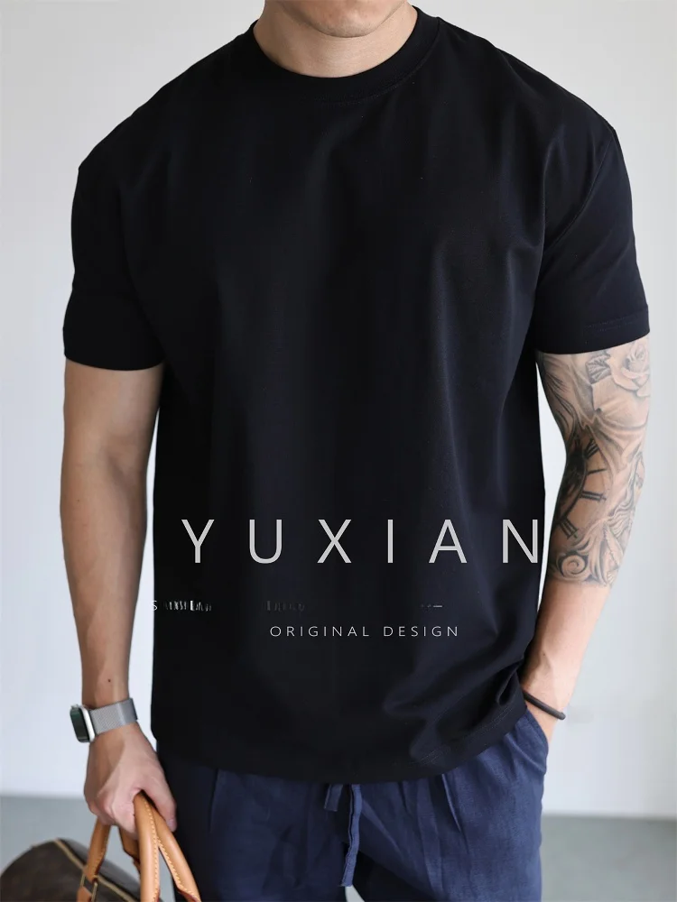 

Мужская футболка Sorona American Cotton Fitn T-shirt с коротким рукавом, спортивная, повседневная, летняя, модная, в городском стиле