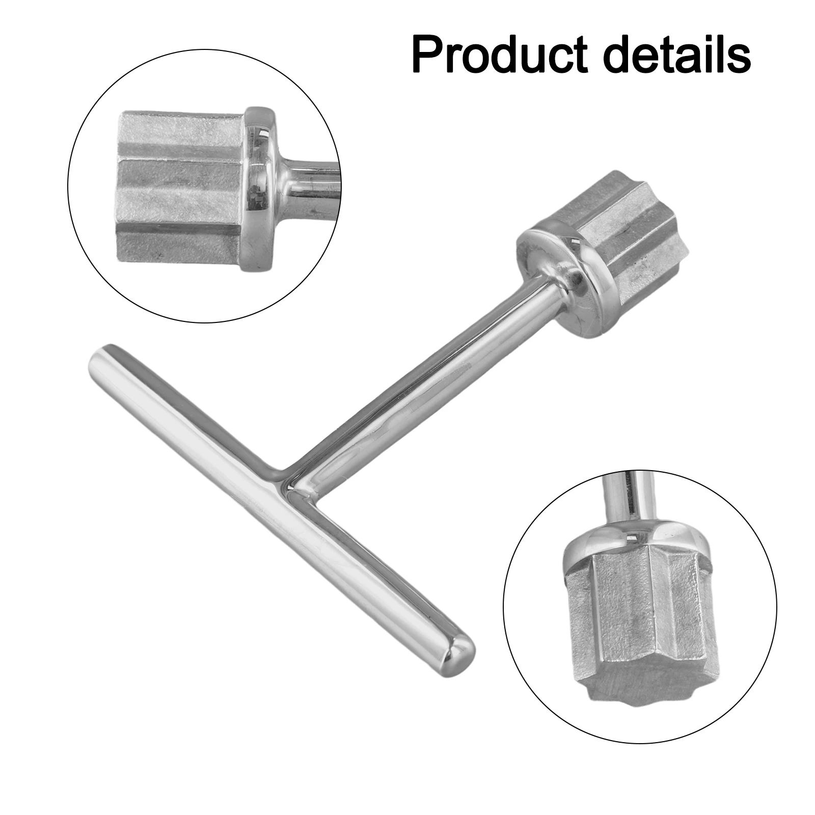 

Fuel Filler Tool Marine Wrench Key Labor-saving Handle Marine Environment Use Multifunctional Tool No Rust Material For Yacht