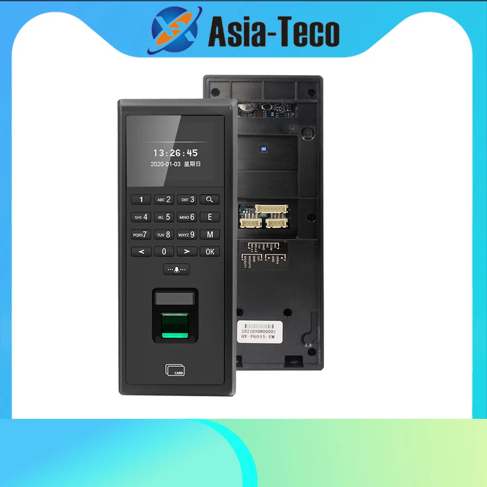 

Biometric Fingerprint Employee Time Attendance Machine Access Control RFID Card 125KHZ Standalone Keypad TCP/IP or USB port