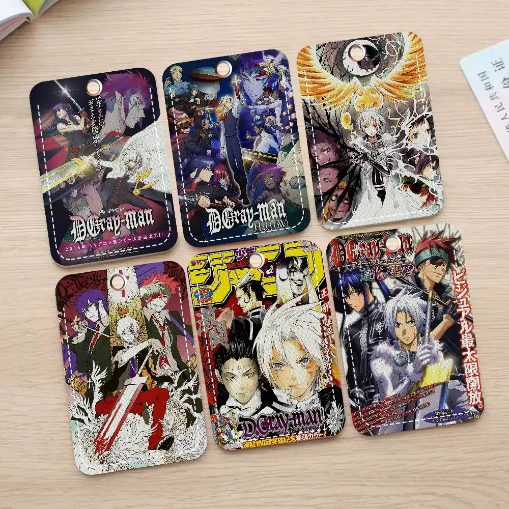 

D Gray Man Anime Holder Keychain With Keychain For Access Card Bus Pass & Card Credit ID Bank Card Protective Case