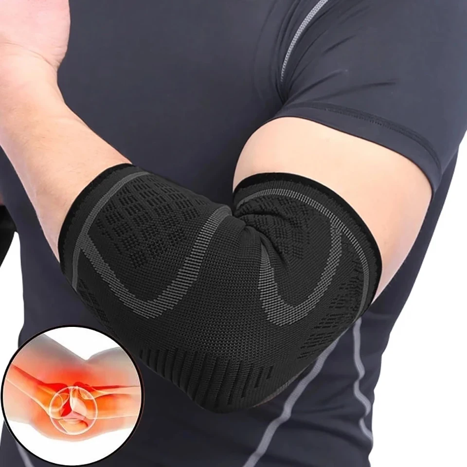 1PCS Elbow Compression Sleeve Support and Brace for Tendonitis,Arthritis,Golf,Basketball,Sport,Joint Pain Relief,Injury Recovery