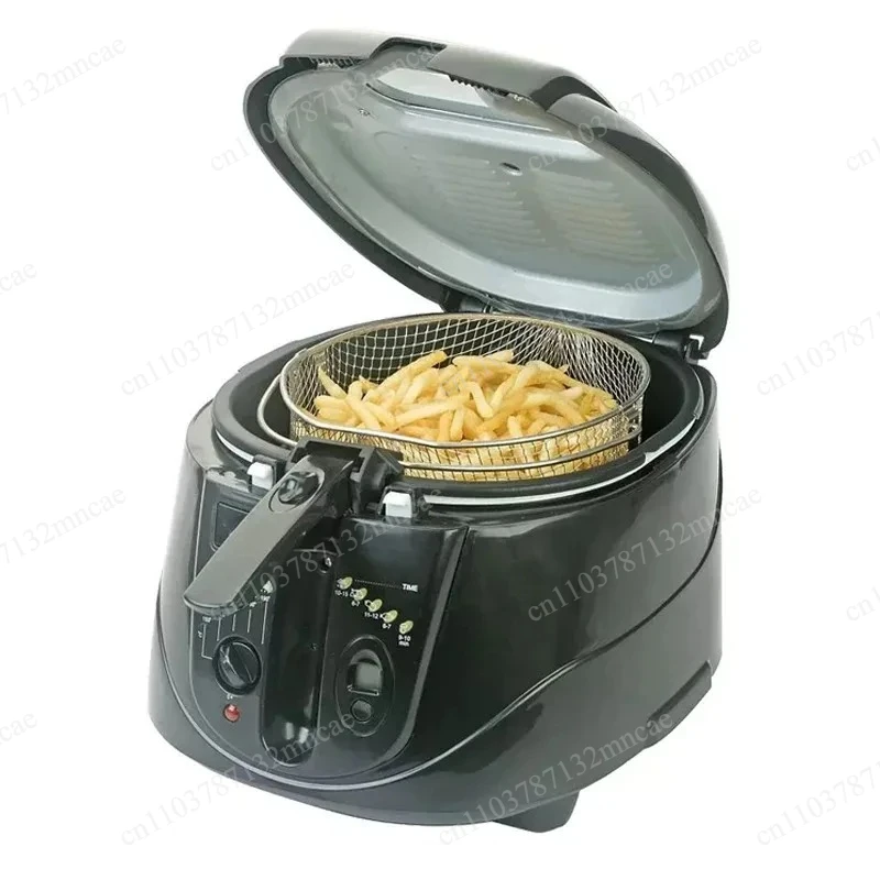 Electric Deep Fryer Use Household Oil Fryers Classic Use Oil French Fries Deep Fryer 2.5L