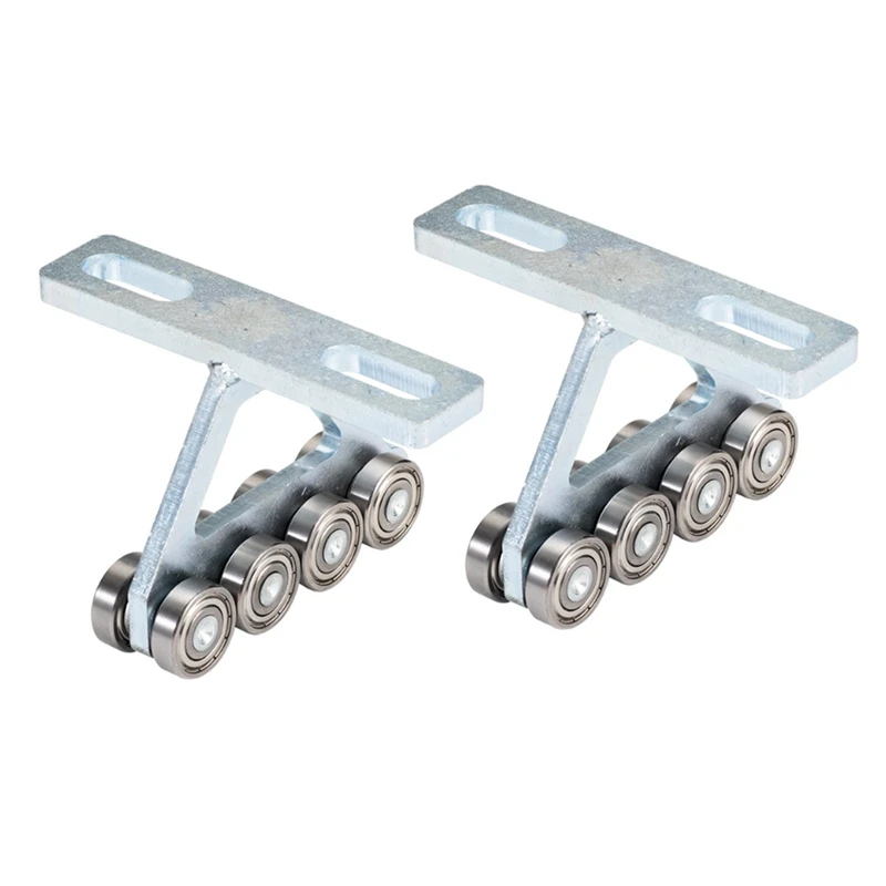 

2Pcs Hoist Trolley Assembly For PA200-1000 Electric Hoist, 8 Wheels Trolley Assembly For Unistrut 1-5/8Inch Strut Channels