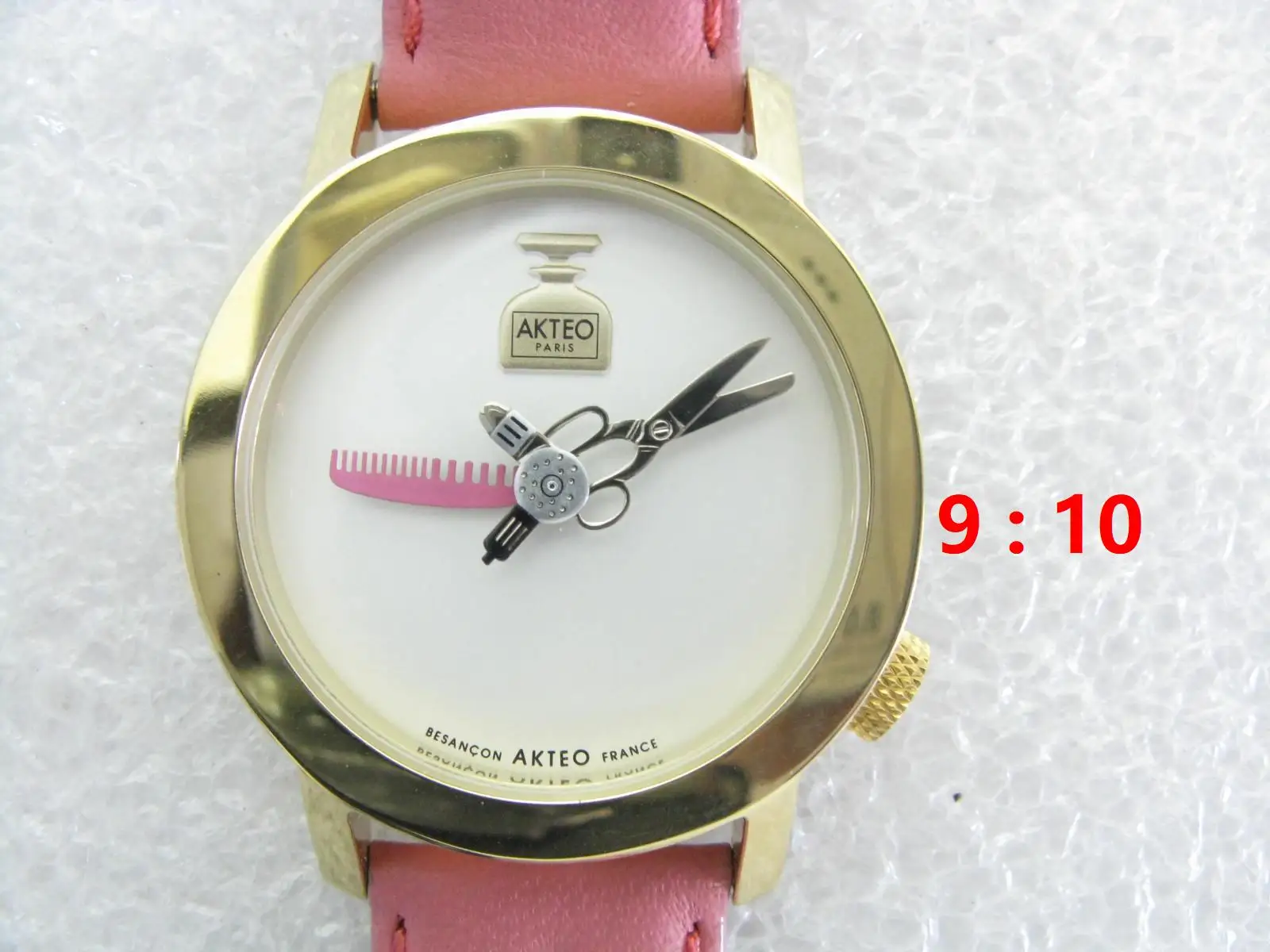 “haircut and styling” akteo creative pointer 2009 inventory quartz watch