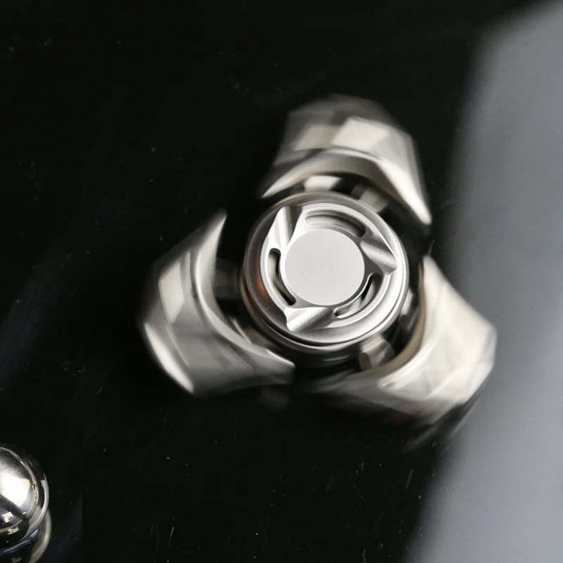 Hellhound EDC acier inoxydable mécanique armure ouverte Gyroscope du bout des doigts bureau soulagement du stress jouets Fidget Spinner jouet de bureau