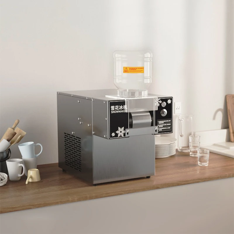 เครื่องทำน้ำแข็งเกล็ดหิมะขนาดเล็กเครื่องโกนหนวดเกล็ดหิมะแบบยุโรปเครื่องทำน้ำแข็งเครื่องโกนหนวดเกล็ดหิมะแบบเกาหลี