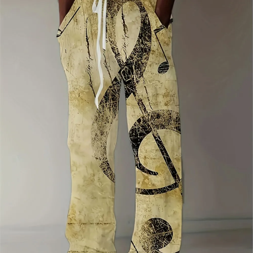 الربيع الصيف الرجال السراويل اللمس بارد التنين طباعة تمتد كبيرة الحجم تنفس السراويل هاواي شاطئ الرباط السراويل