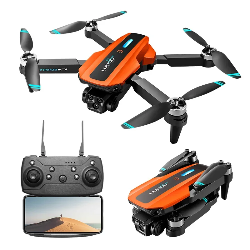 Drone LU900 pour Photographie Aérienne, 8K, UAV, WiFi, Localisation Optique, Quatre Côtés, Évitement d'Obstacles, Quadrirotor Sans Balais, Tablier de Vente