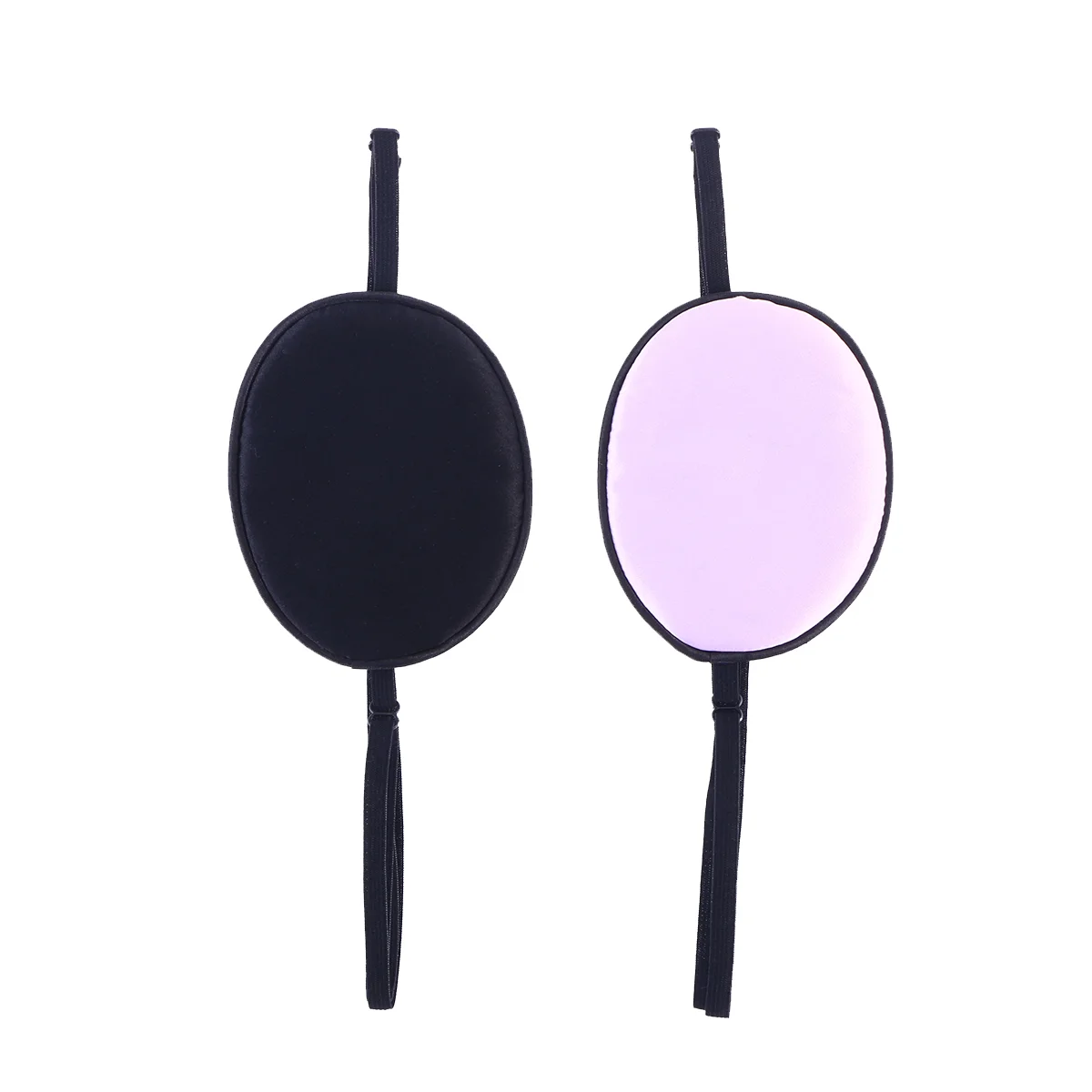 2 Pieces Silk Eye Patch Elastic Eye Patches Lazy Eye Patches for Adults Lazy Eye Amblyopia Strabismus