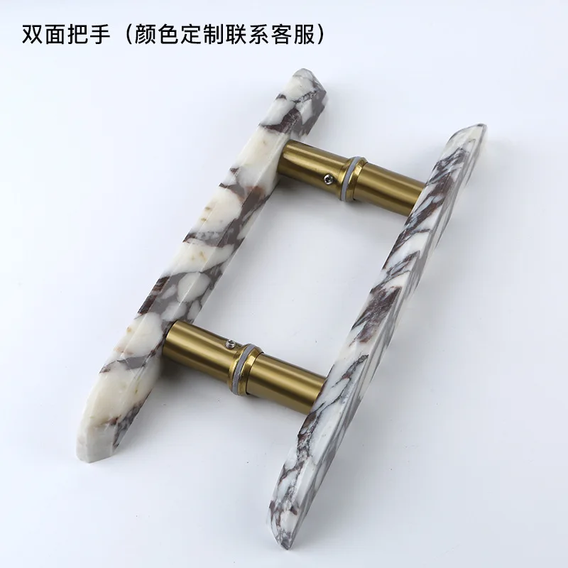 Luxury Handcarved Door Handle Marble Cabinet Handle Wabi Sabi Elegant Vintage Door Knob Home Decor