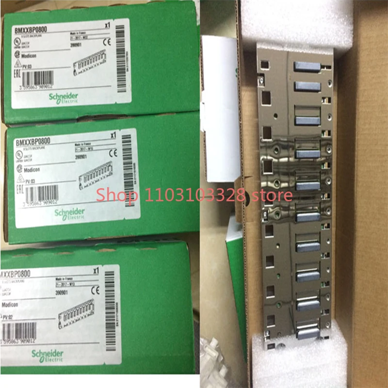 Schneider M340 accessory PLC Accessory 8 slot rack, power does not occupy slot BMXXBP0800