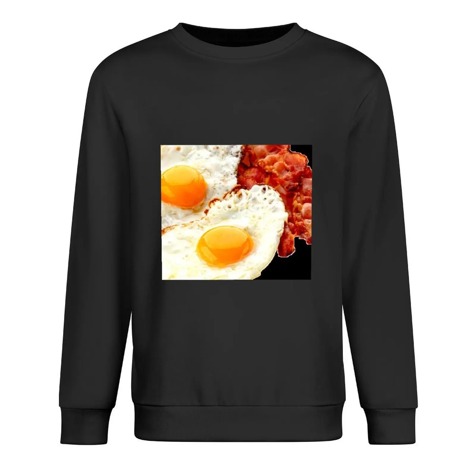 

EGGS AND BACON Pullover men's sweat-shirt set men wear aesthetic clothing men clothing sweatshirts men