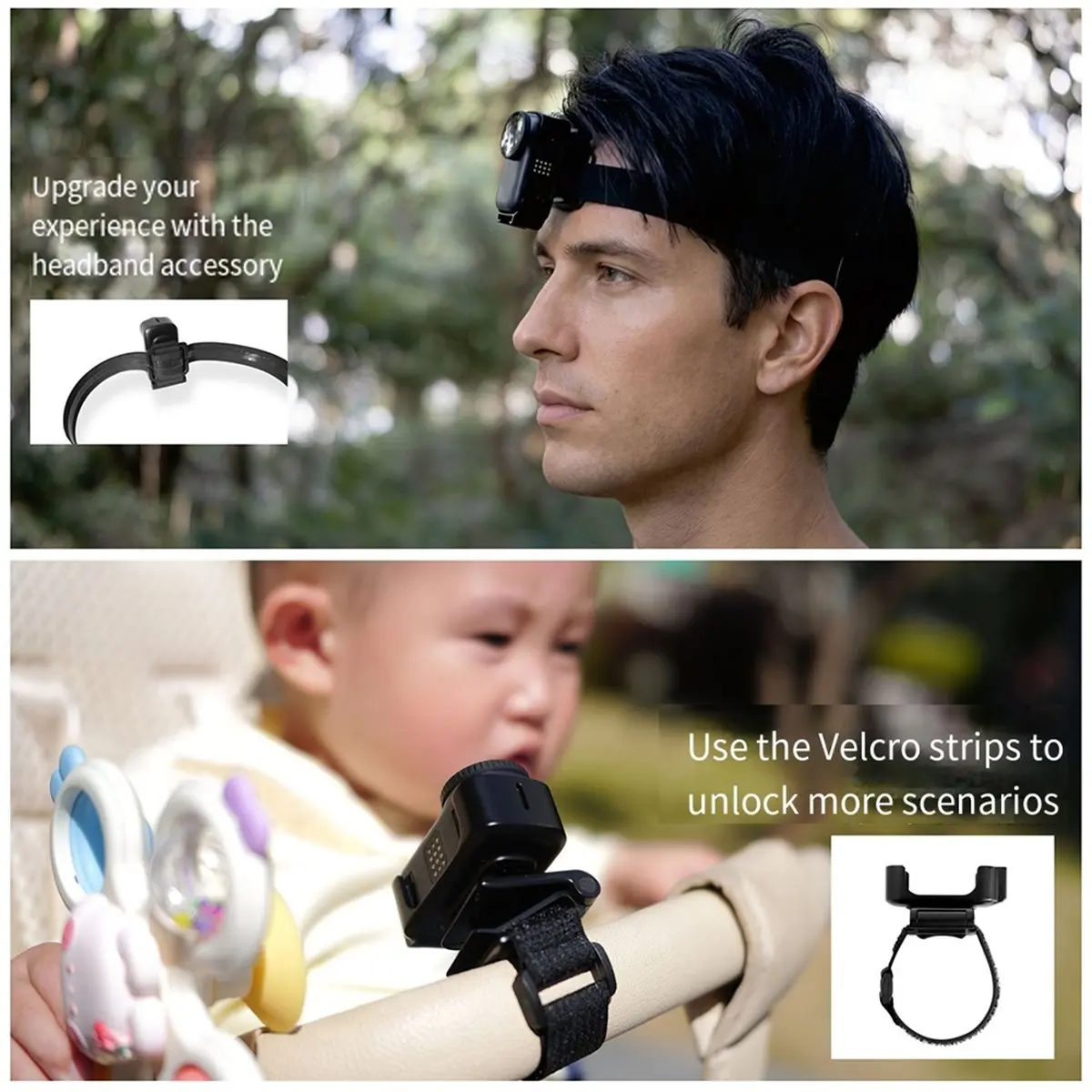 

Крепление-клипса для рюкзака с поворотом на 360° для камеры Nano, антивибрационное крепление для спортивной камеры Nano, аксессуары