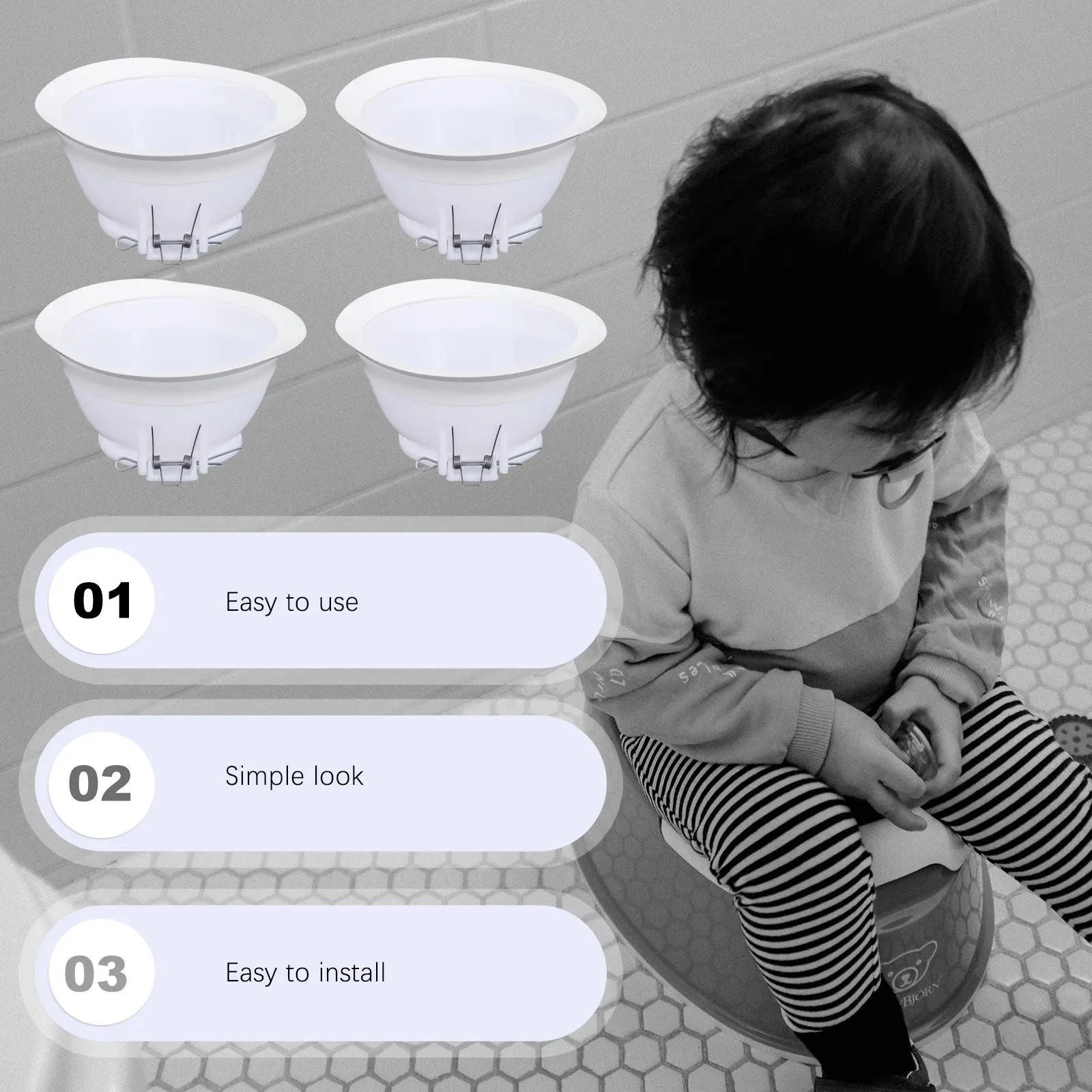 

Набор из 10 дезодорирующих заглушек для унитаза с прочной пружинной конструкцией, подходят для напольных унитазов, надежная защита от протечек, для обслуживания сантехники в ванной комнате