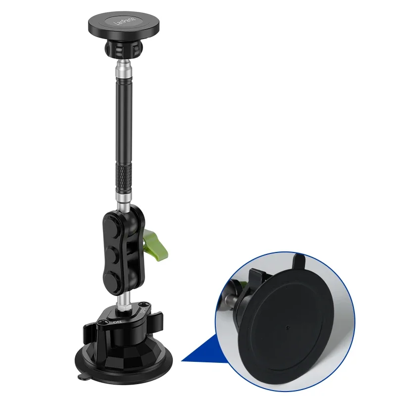 Suporte do telefone do carro montagem magnética forte adesivo pegajoso ventosa painel 360 rotação anti-shake para iphone 16 15 14 13