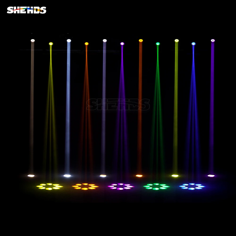 Imagem -06 - Shehds Pcs Blub 230 w 7r Feixe Movendo Cabeça Iluminação Super Feixe de Luzes para dj Disco Bar Palco Festa de Casamento