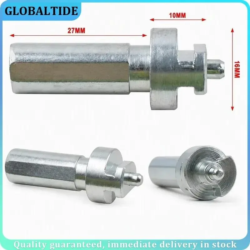 16mm Spring Drill Adapter Connector for Pipeline Dredge Device Toilet Sink Drain Cleaner Accessories Connecting Shaft