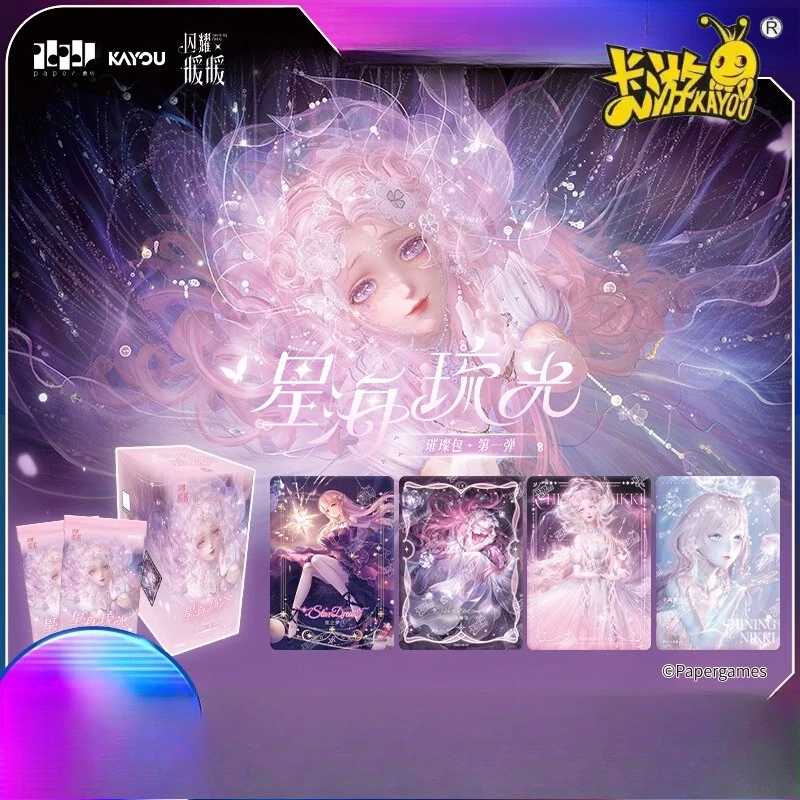

KAYOU Shining Nikki Starlight Brilliance Card Pack Vol.1, официальная серия Sparkling Galaxy, новый выпуск