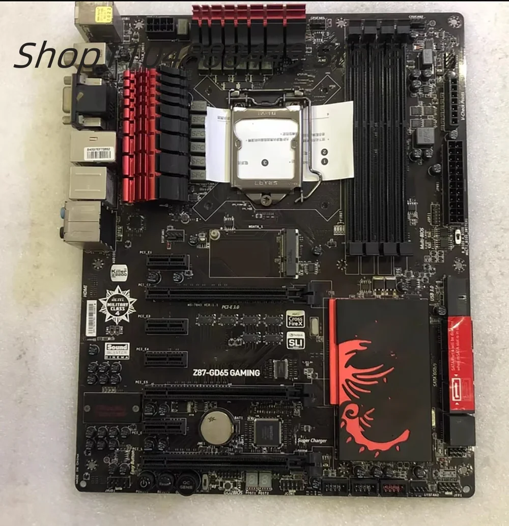 

ДЛЯ игровой материнской платы MSI Z87-GD65
