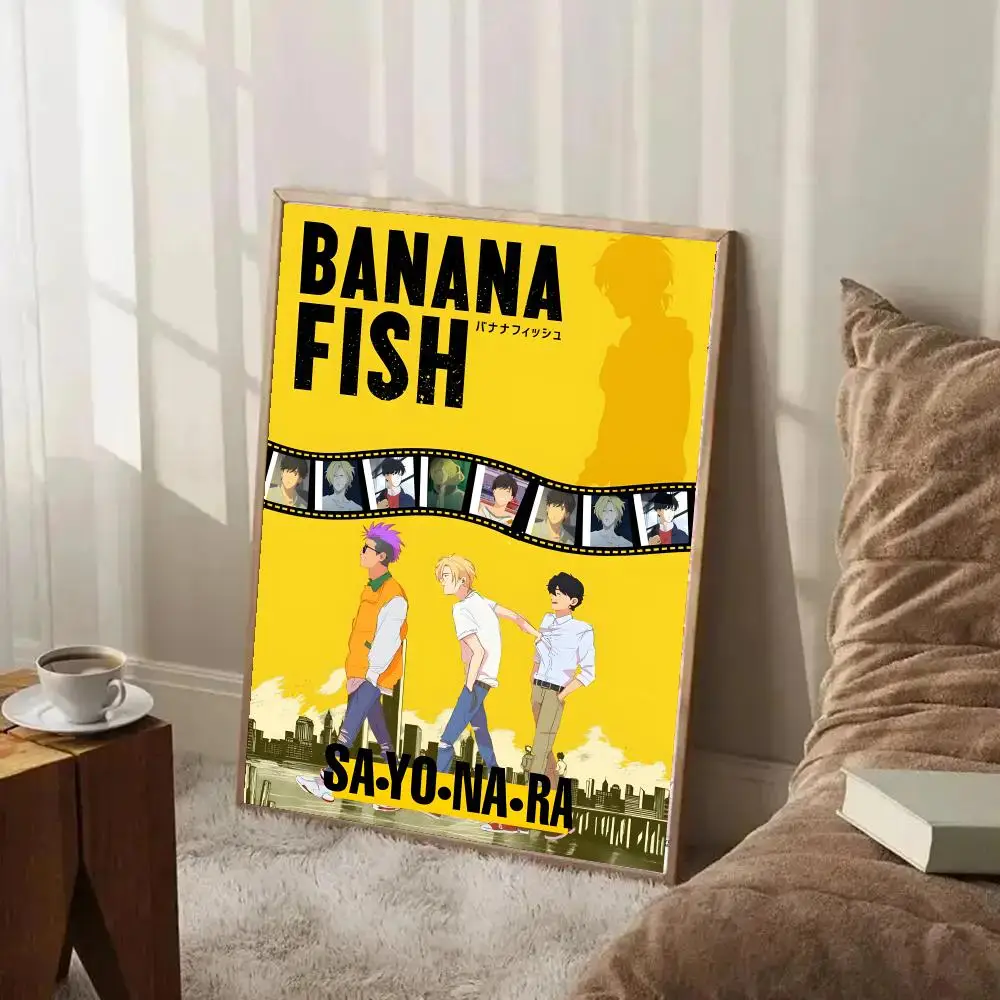 Banana Fish Anime-Leinwand-Poster, Kunst, HD, fortschrittliches ästhetisches Druckpapier, Wandkunst für Wohnzimmer, Heimdekoration – Detail 15