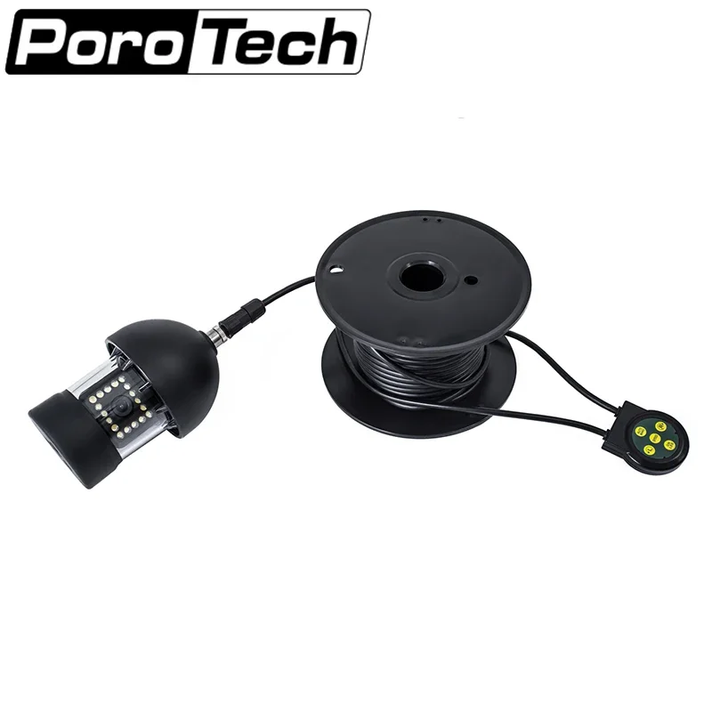 F18S 50M 360 Degree Panning Underwater Video Fishing Camera Spare Parts 50M cable underwater with camera for breeding fishing