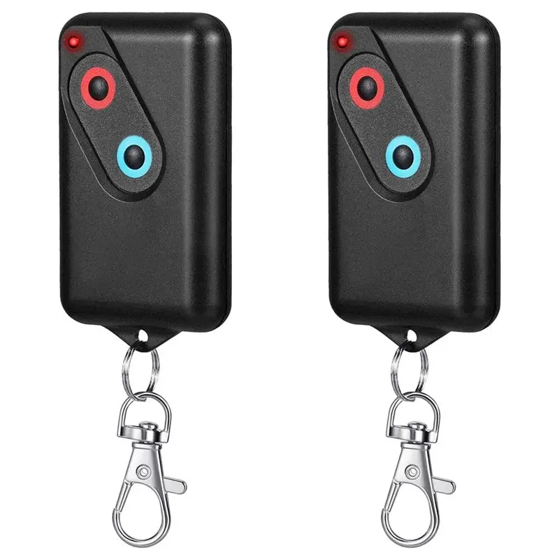 EVENTS DAY 2Pieces Garage Door Remote,2 Button Garage Door Remote Transmitter 303Mhz Garage Door Remote Transmitter With Keychai